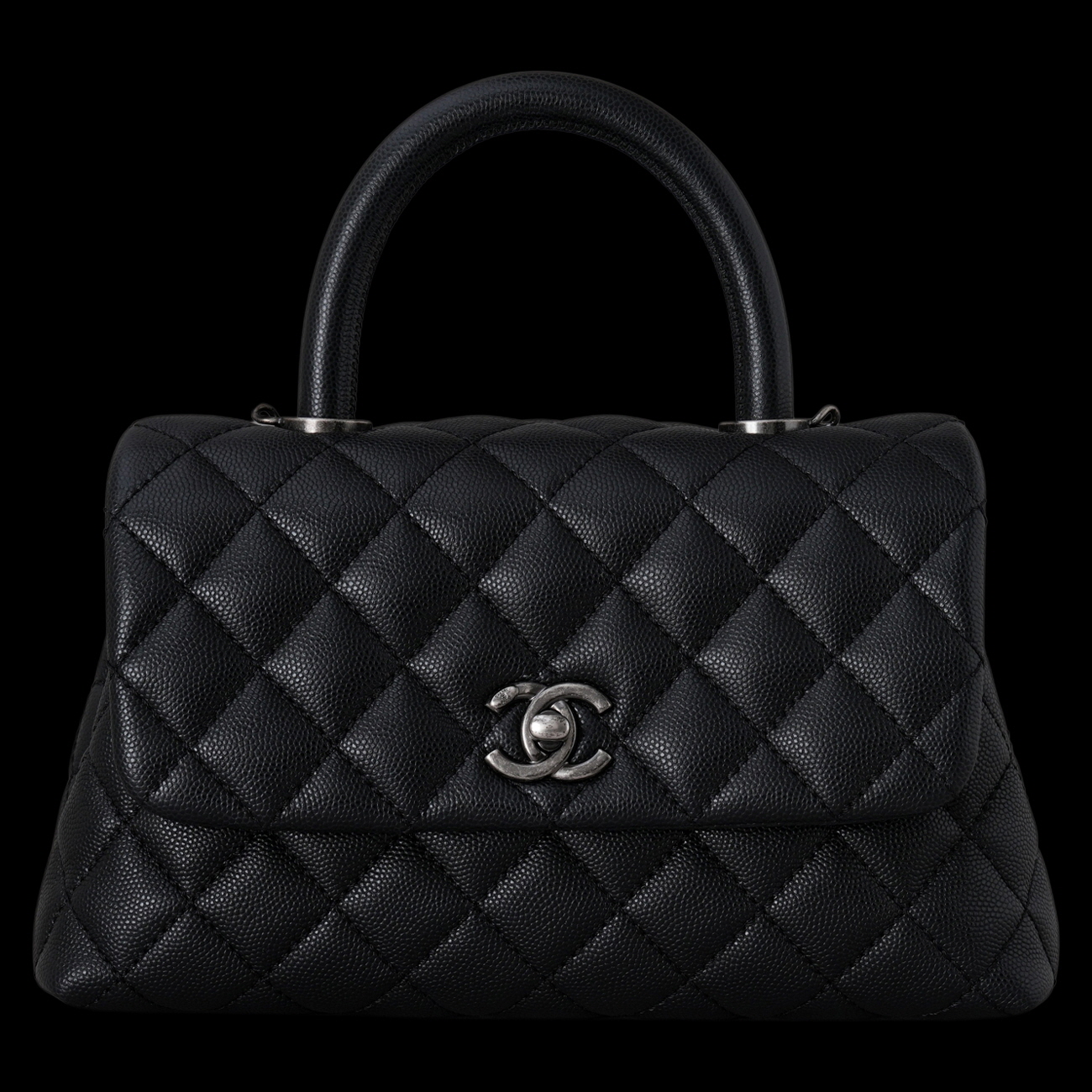CHANEL(USED)샤넬 캐비어 코코핸들 스몰