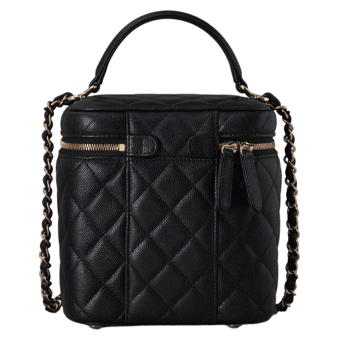 CHANEL(USED)샤넬 캐비어 베니티 탑핸들