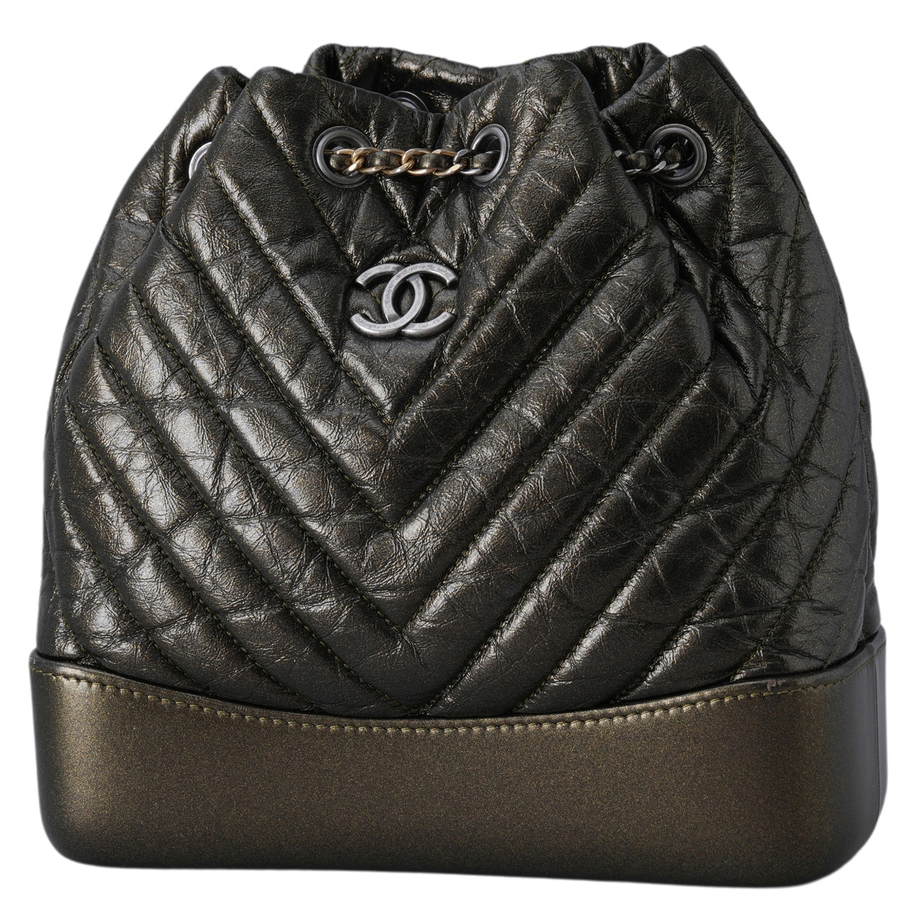 CHANEL(USED)샤넬 쉐브론 가브리엘 백팩 스몰