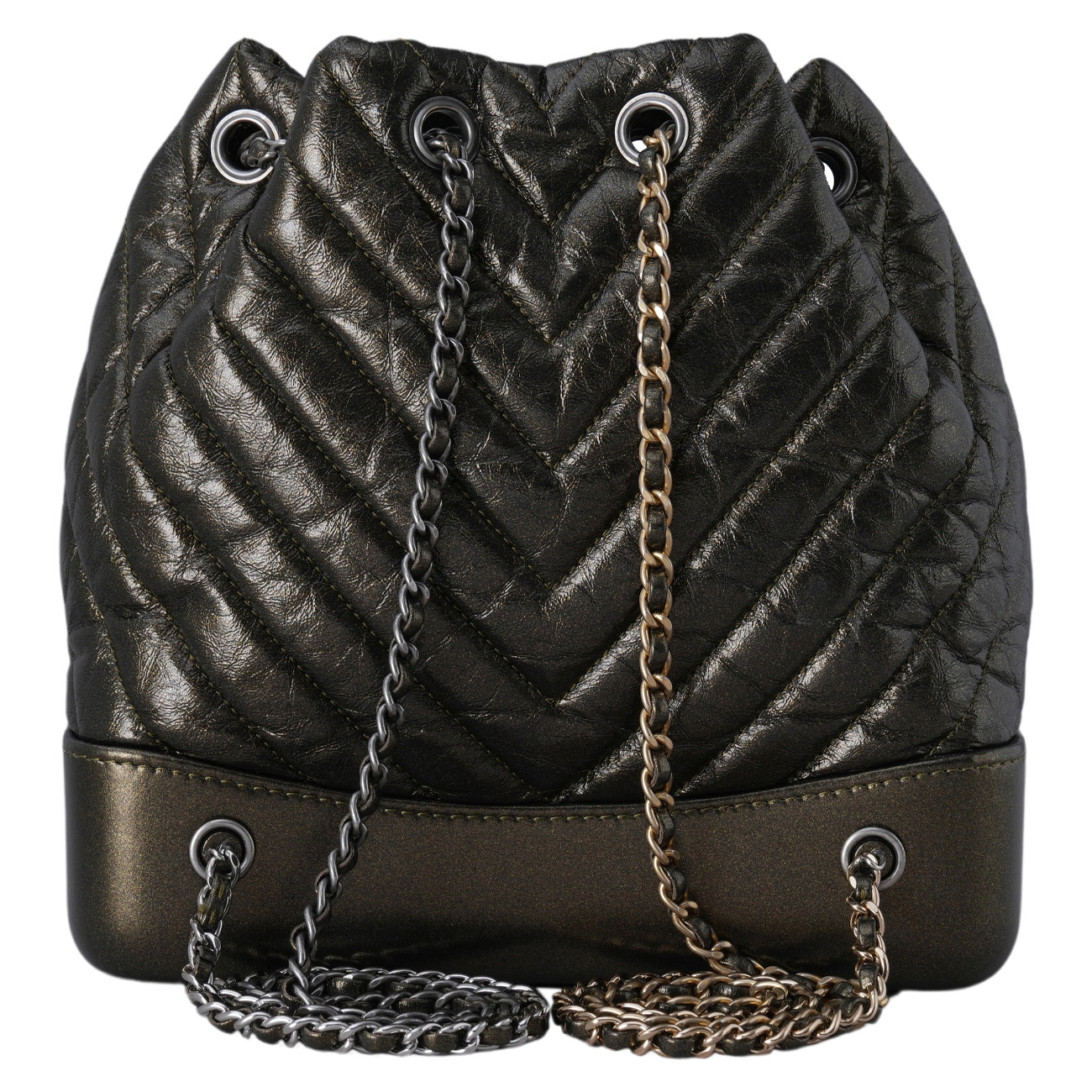 CHANEL(USED)샤넬 쉐브론 가브리엘 백팩 스몰