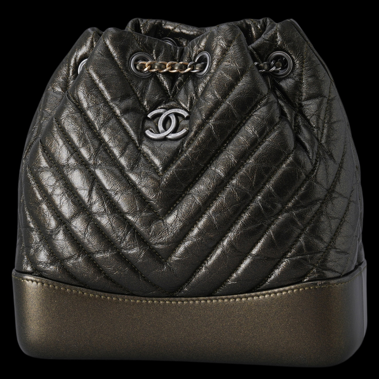 CHANEL(USED)샤넬 쉐브론 가브리엘 백팩 스몰