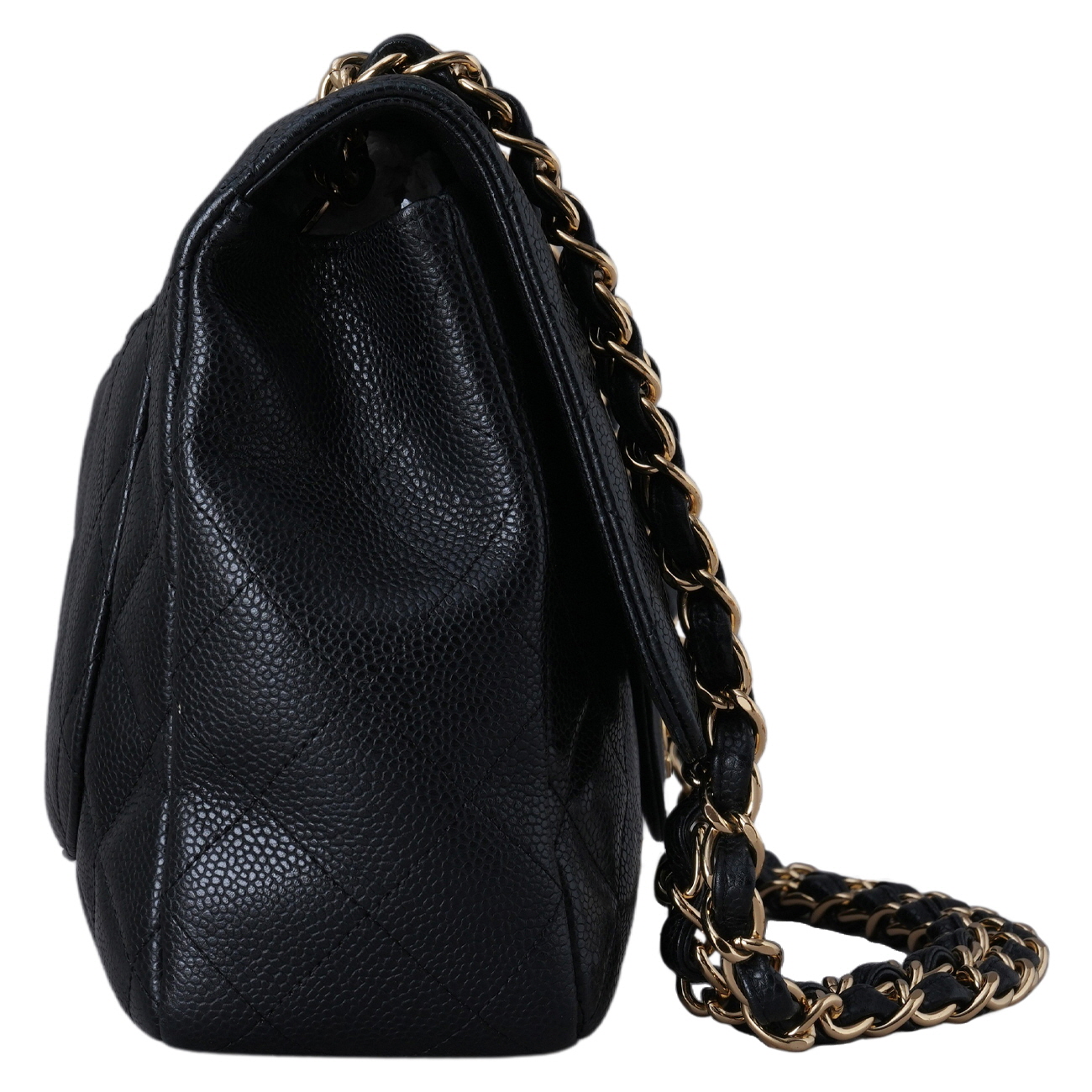 CHANEL(USED)샤넬 캐비어 클래식 원플랩백 맥시