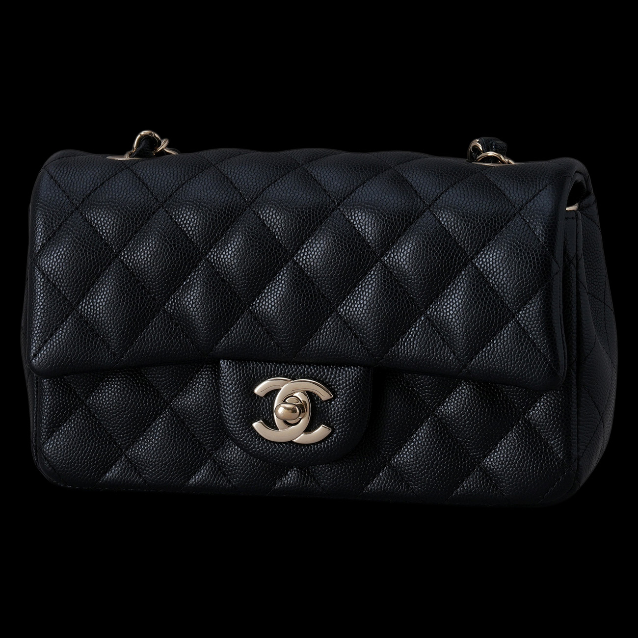 CHANEL(USED)샤넬 캐비어 클래식 뉴미니 크로스백