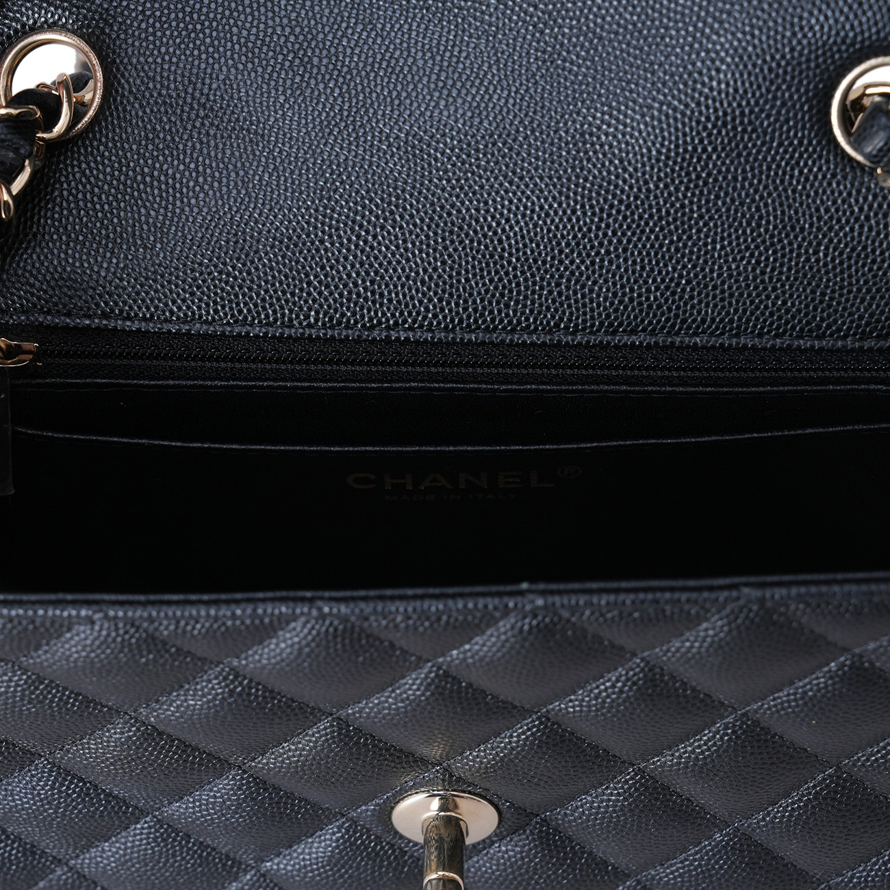 CHANEL(USED)샤넬 캐비어 클래식 뉴미니 크로스백