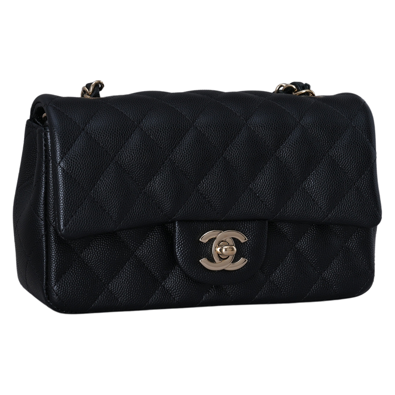 CHANEL(USED)샤넬 캐비어 클래식 뉴미니 크로스백