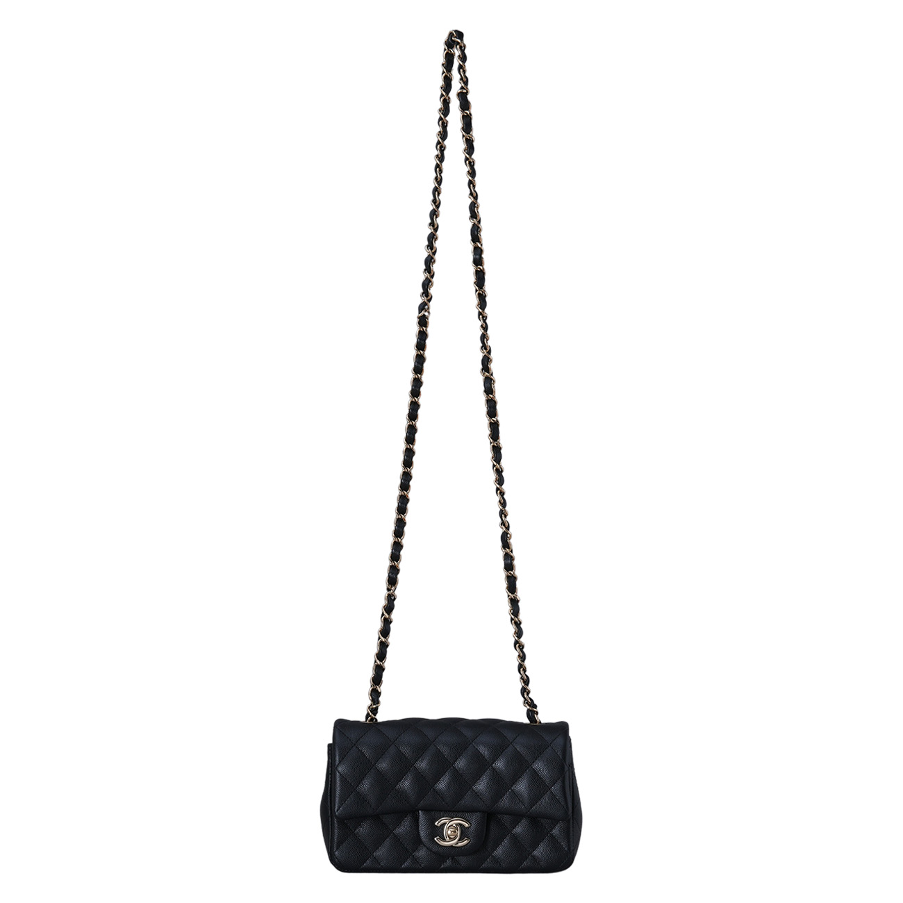 CHANEL(USED)샤넬 캐비어 클래식 뉴미니 크로스백