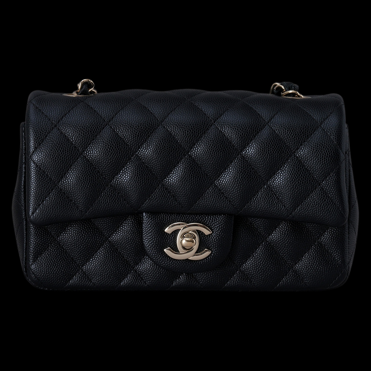 CHANEL(USED)샤넬 캐비어 클래식 뉴미니 크로스백