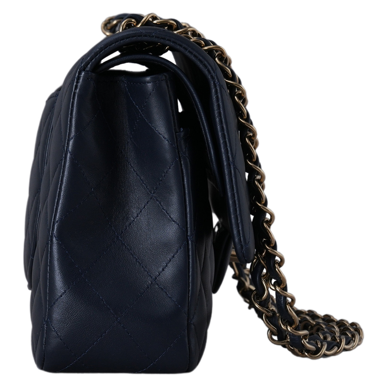 CHANEL(USED)샤넬 램스킨 클래식 미듐 플랩백