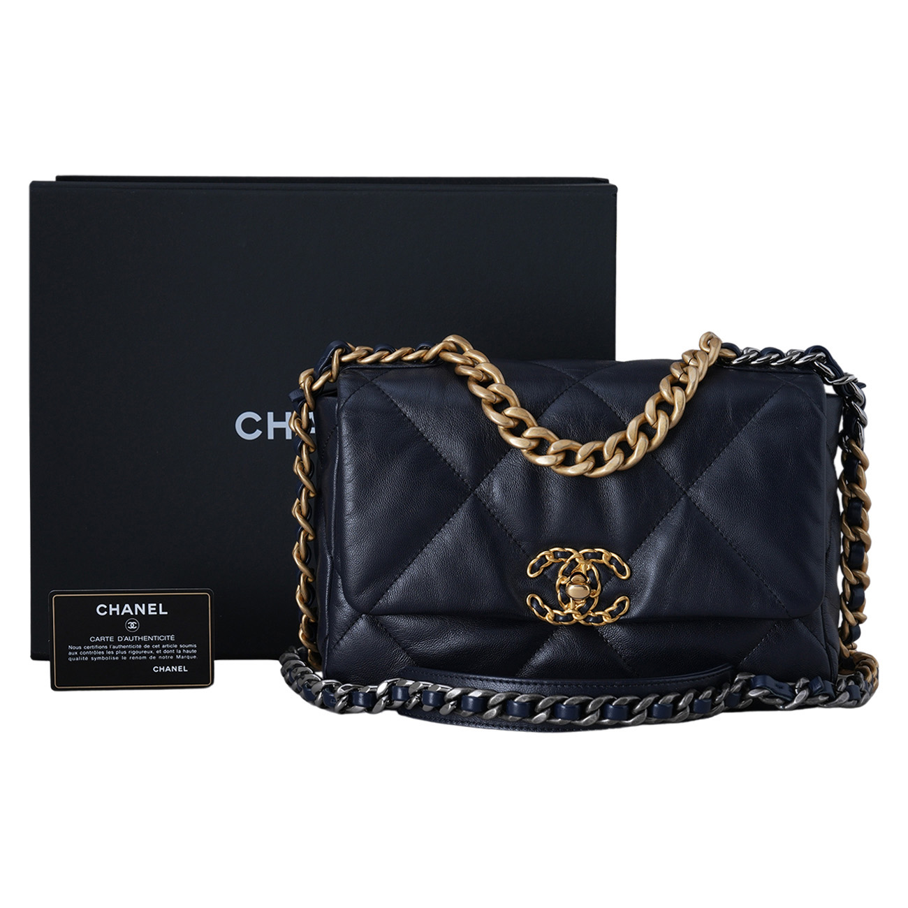 CHANEL(USED)샤넬 AS1160 19백 미듐
