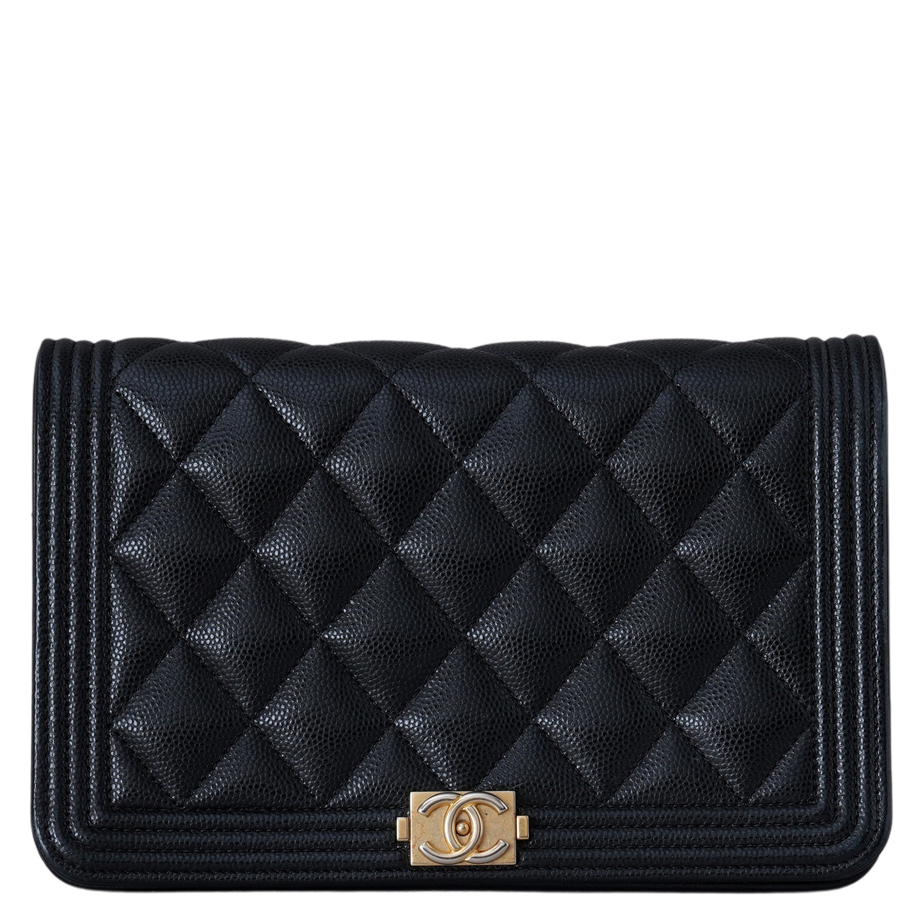 CHANEL(USED)샤넬 캐비어 보이샤넬 WOC