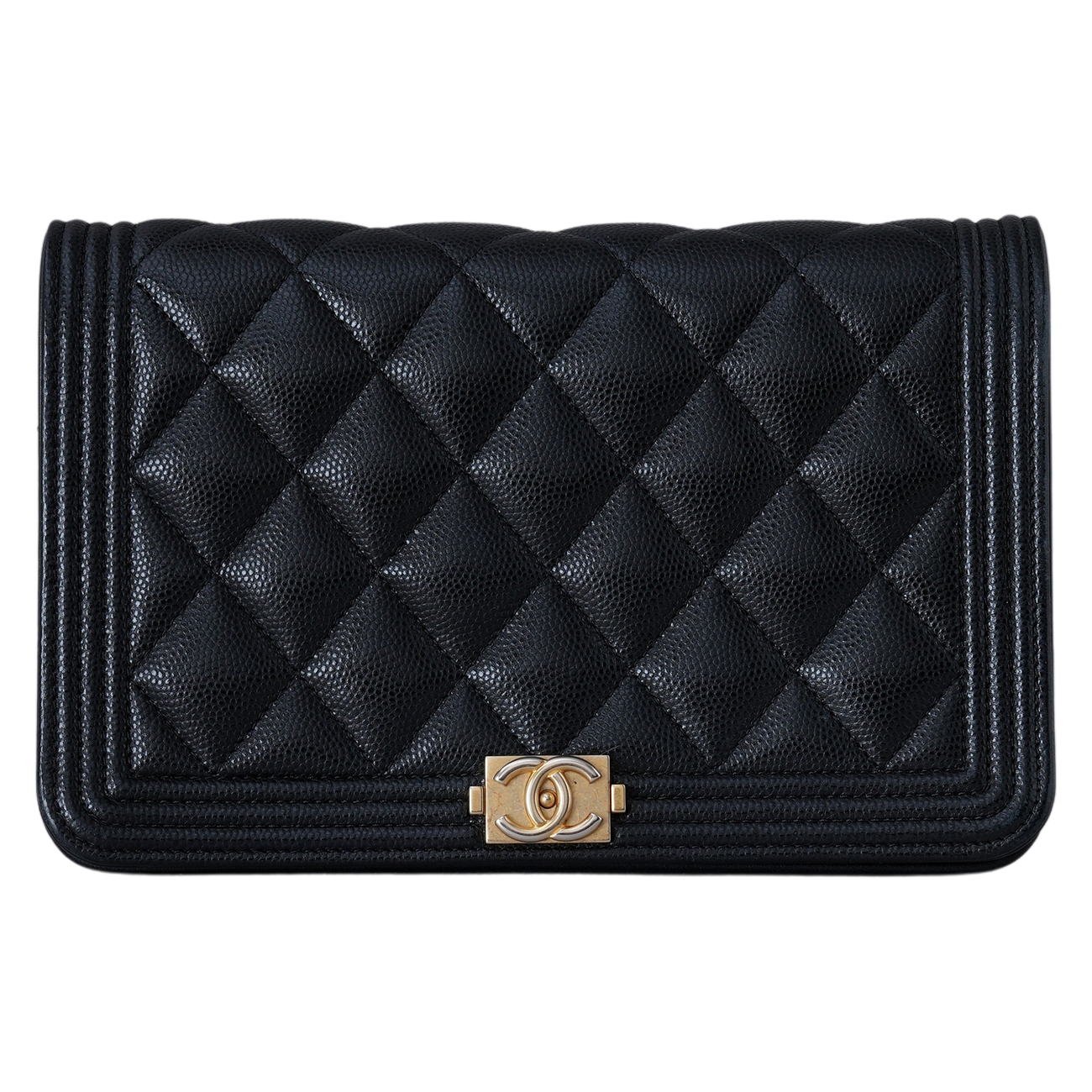 CHANEL(USED)샤넬 캐비어 보이샤넬 WOC