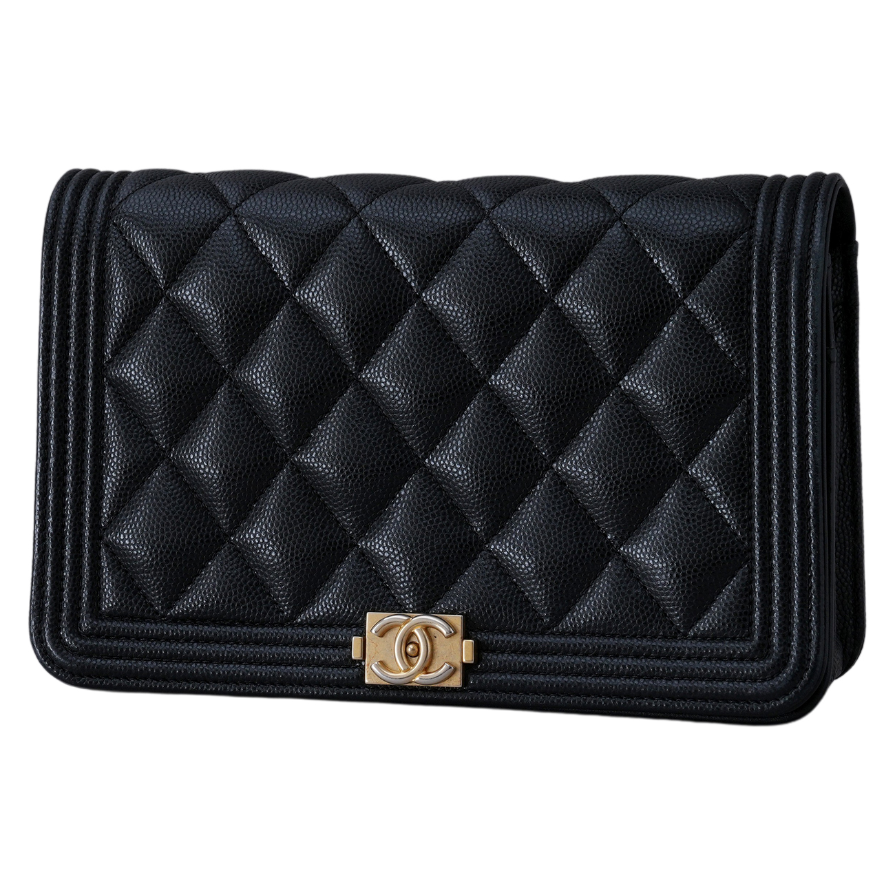 CHANEL(USED)샤넬 캐비어 보이샤넬 WOC