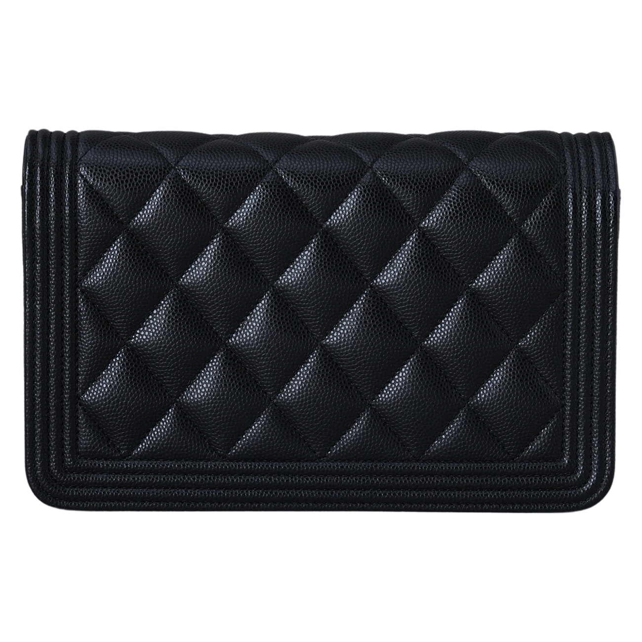 CHANEL(USED)샤넬 캐비어 보이샤넬 WOC