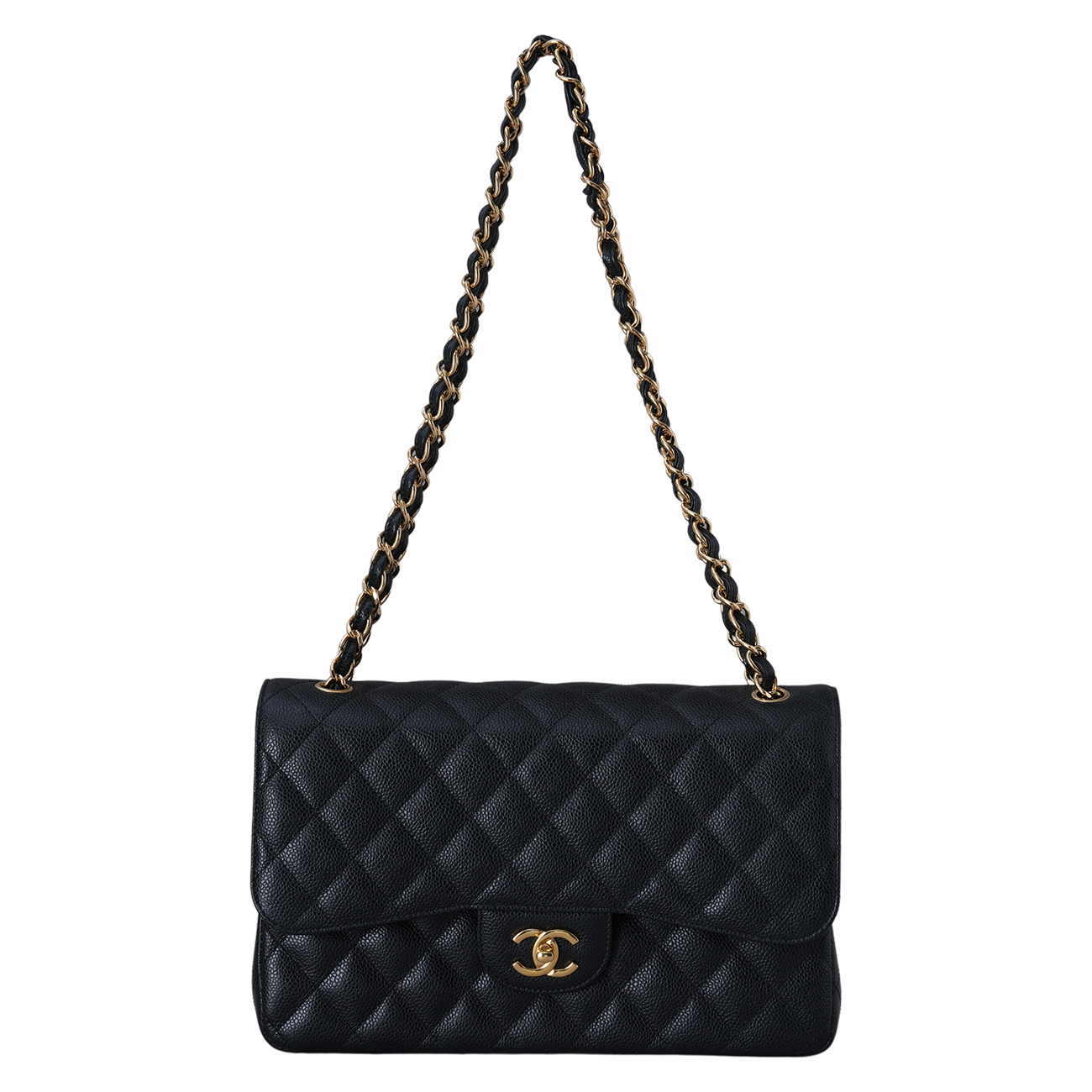CHANEL(USED)샤넬 캐비어 클래식 라지 플랩백