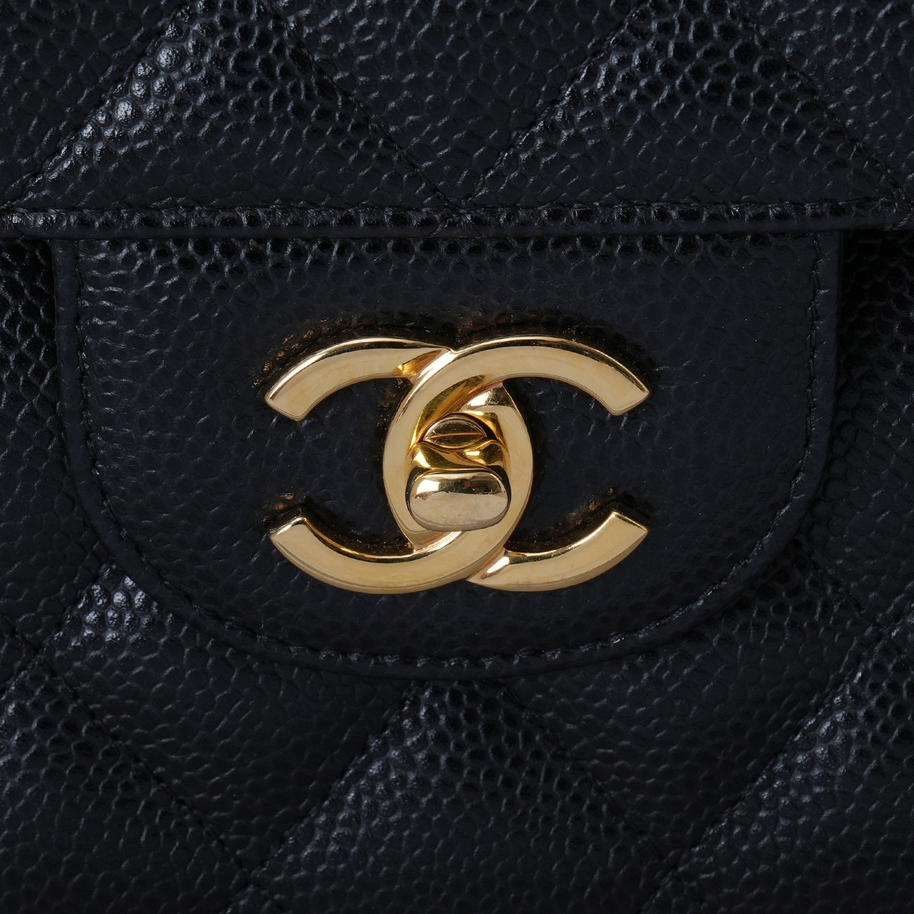 CHANEL(USED)샤넬 캐비어 클래식 라지 플랩백