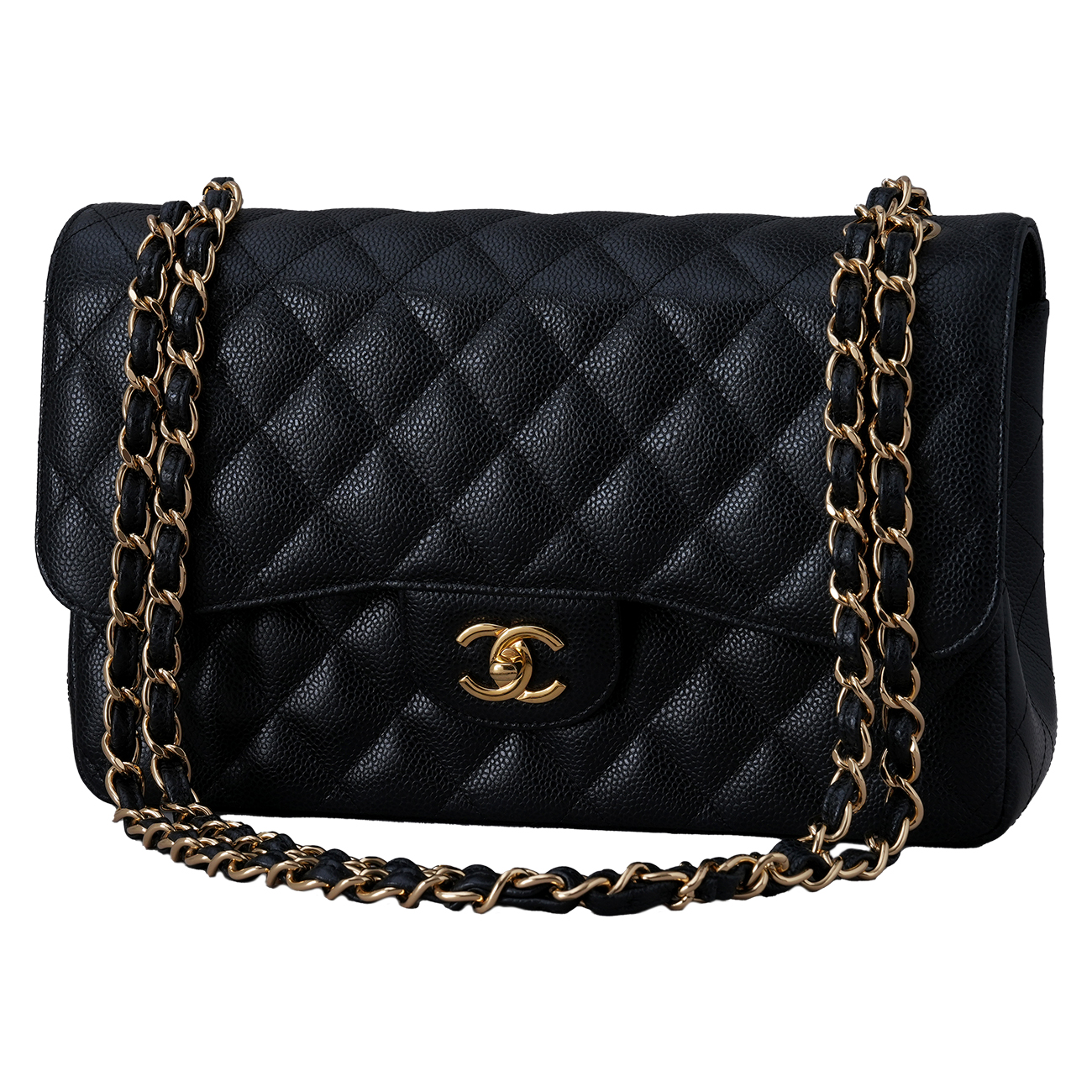 CHANEL(USED)샤넬 캐비어 클래식 라지 플랩백