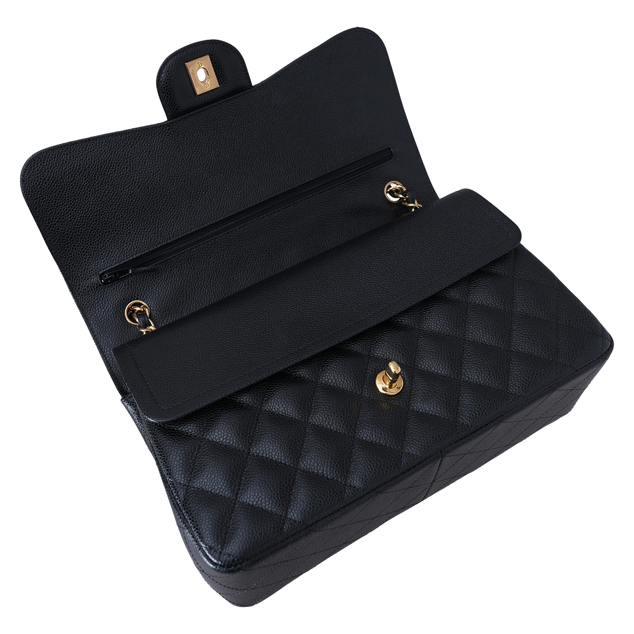 CHANEL(USED)샤넬 캐비어 클래식 라지 플랩백