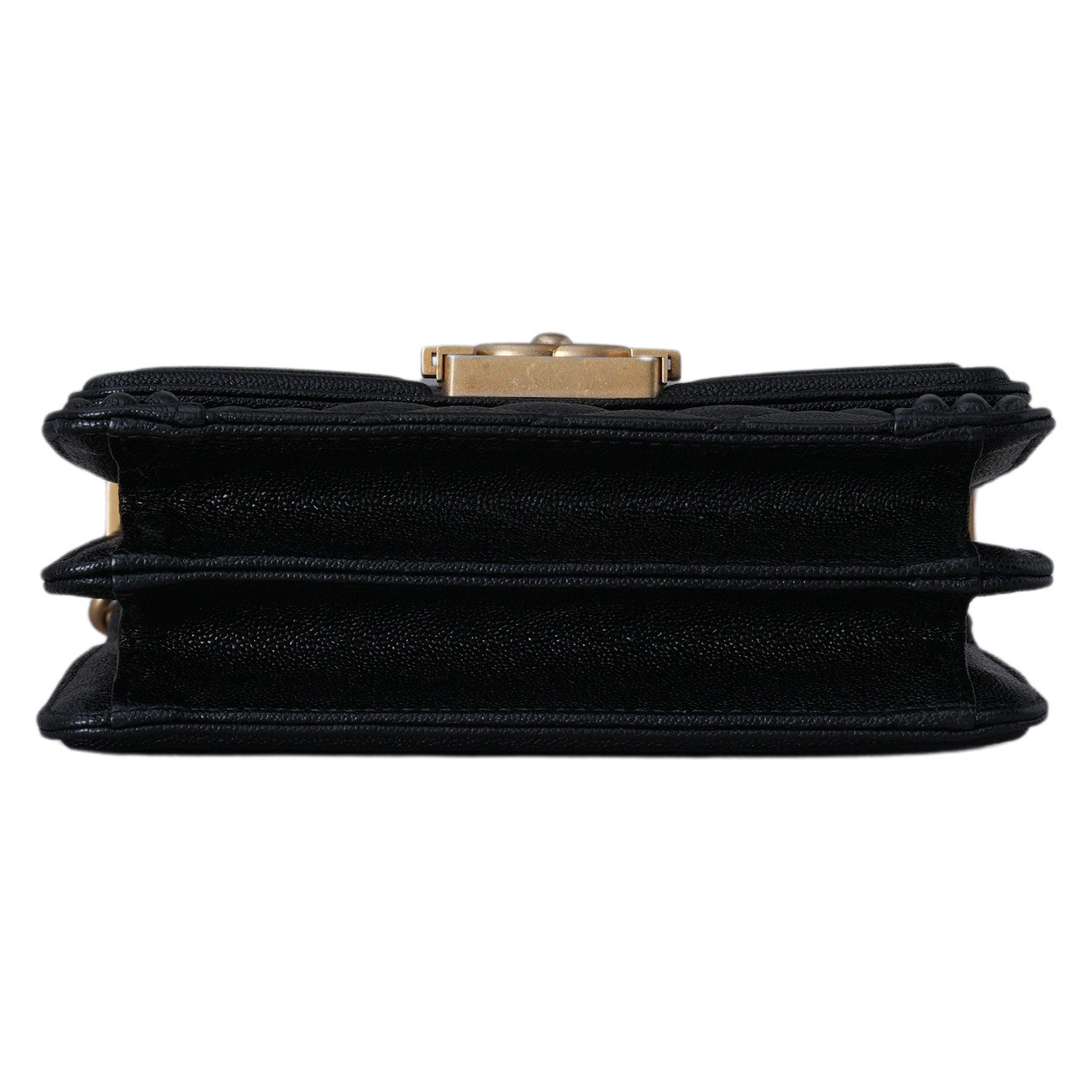 CHANEL(USED)샤넬 AS0130 캐비어 보이샤넬 플랩백