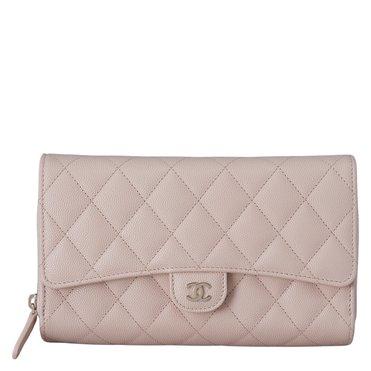 CHANEL(USED)샤넬 AP1744 캐비어 더블 플랩 WOC