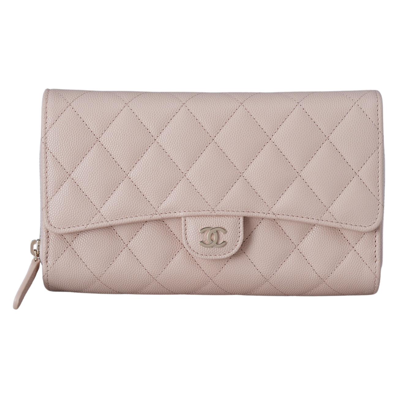 CHANEL(USED)샤넬 AP1744 캐비어 더블 플랩 WOC