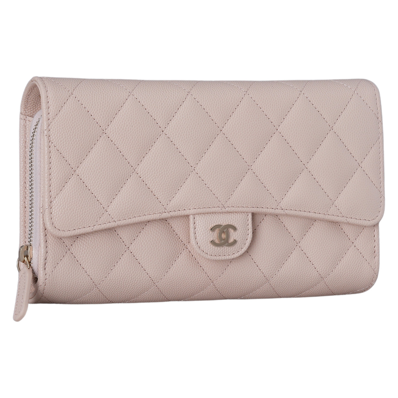 CHANEL(USED)샤넬 AP1744 캐비어 더블 플랩 WOC