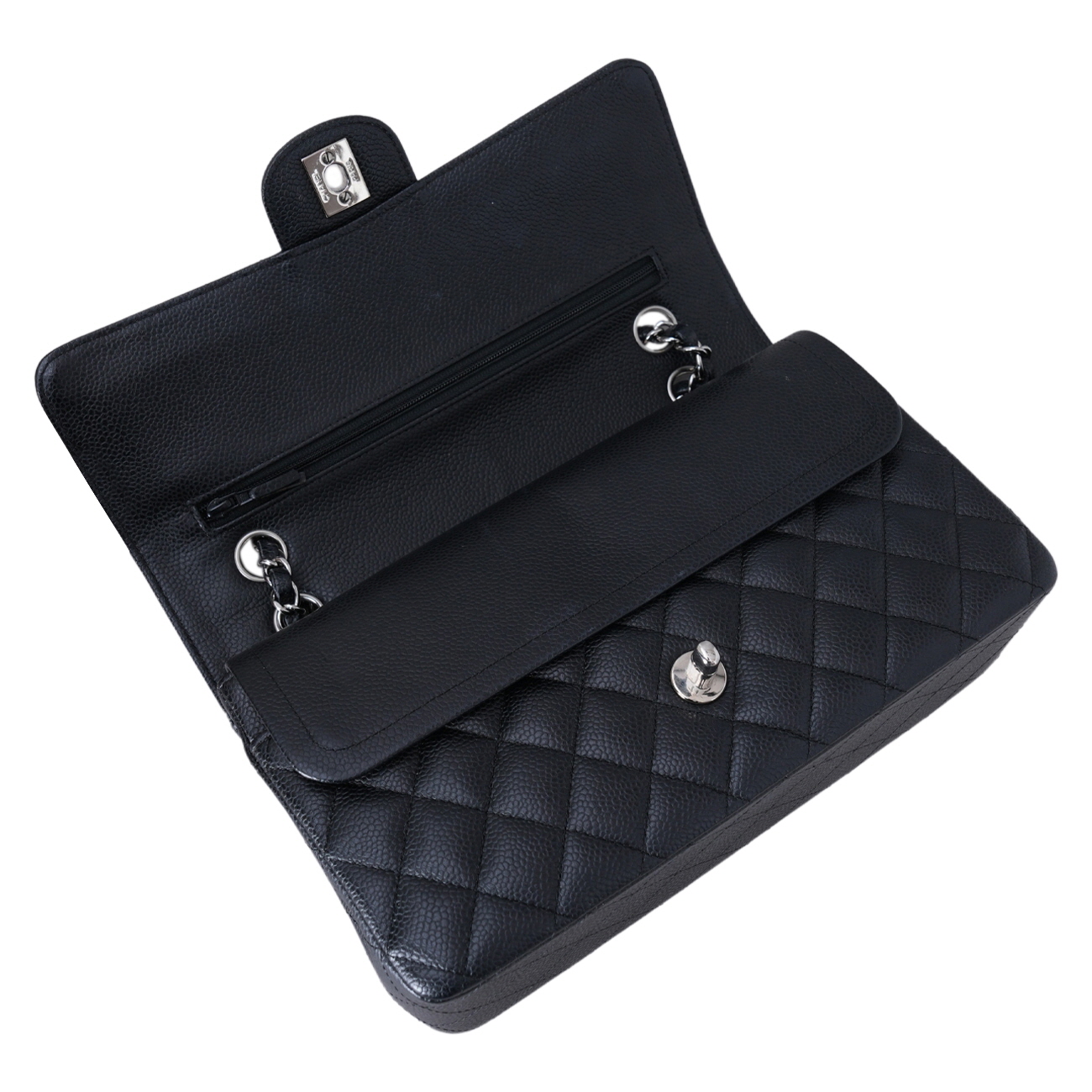 CHANEL(USED)샤넬 캐비어 클래식 미듐 플랩백