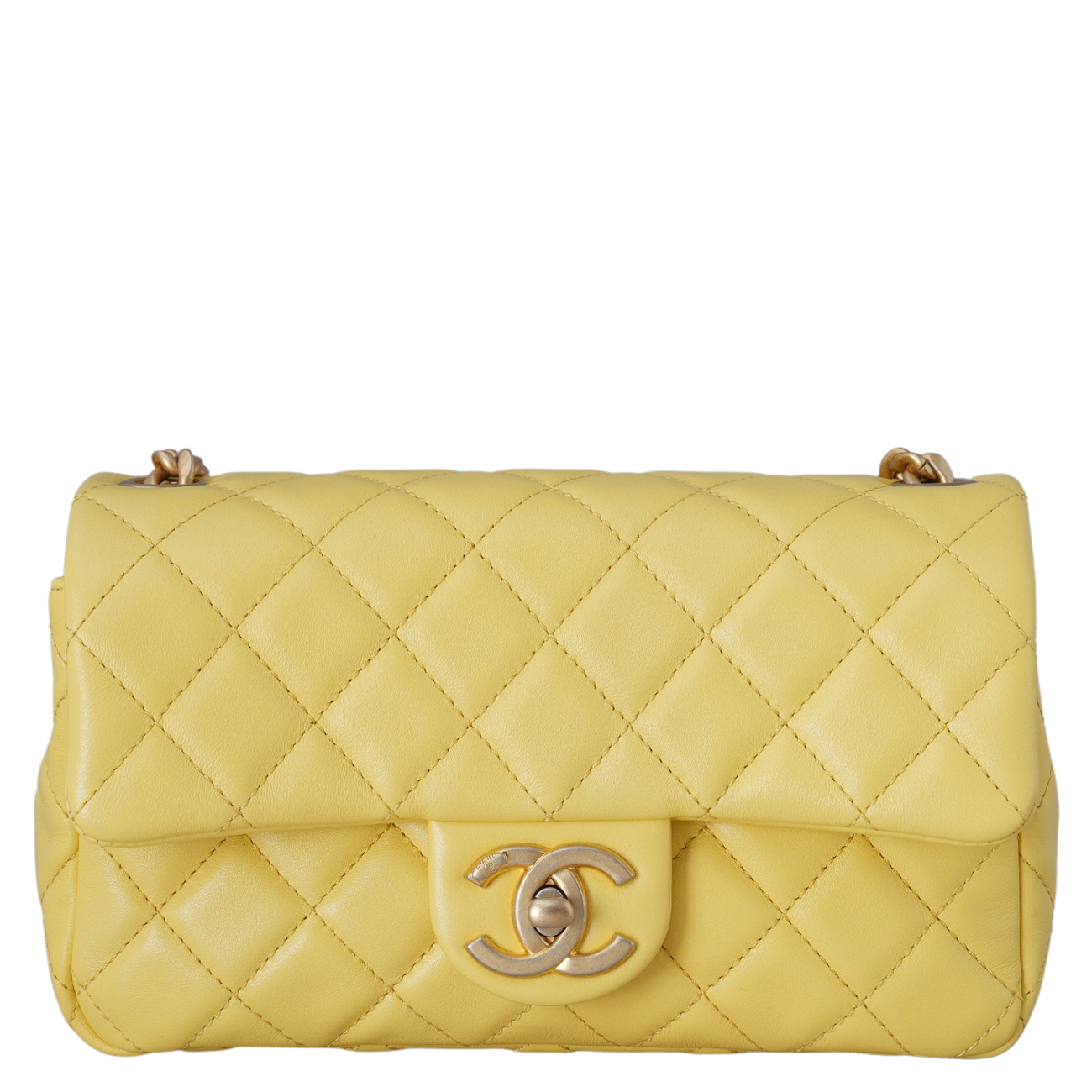 CHANEL(USED)샤넬 시즌 보석 스트랩 뉴미니백