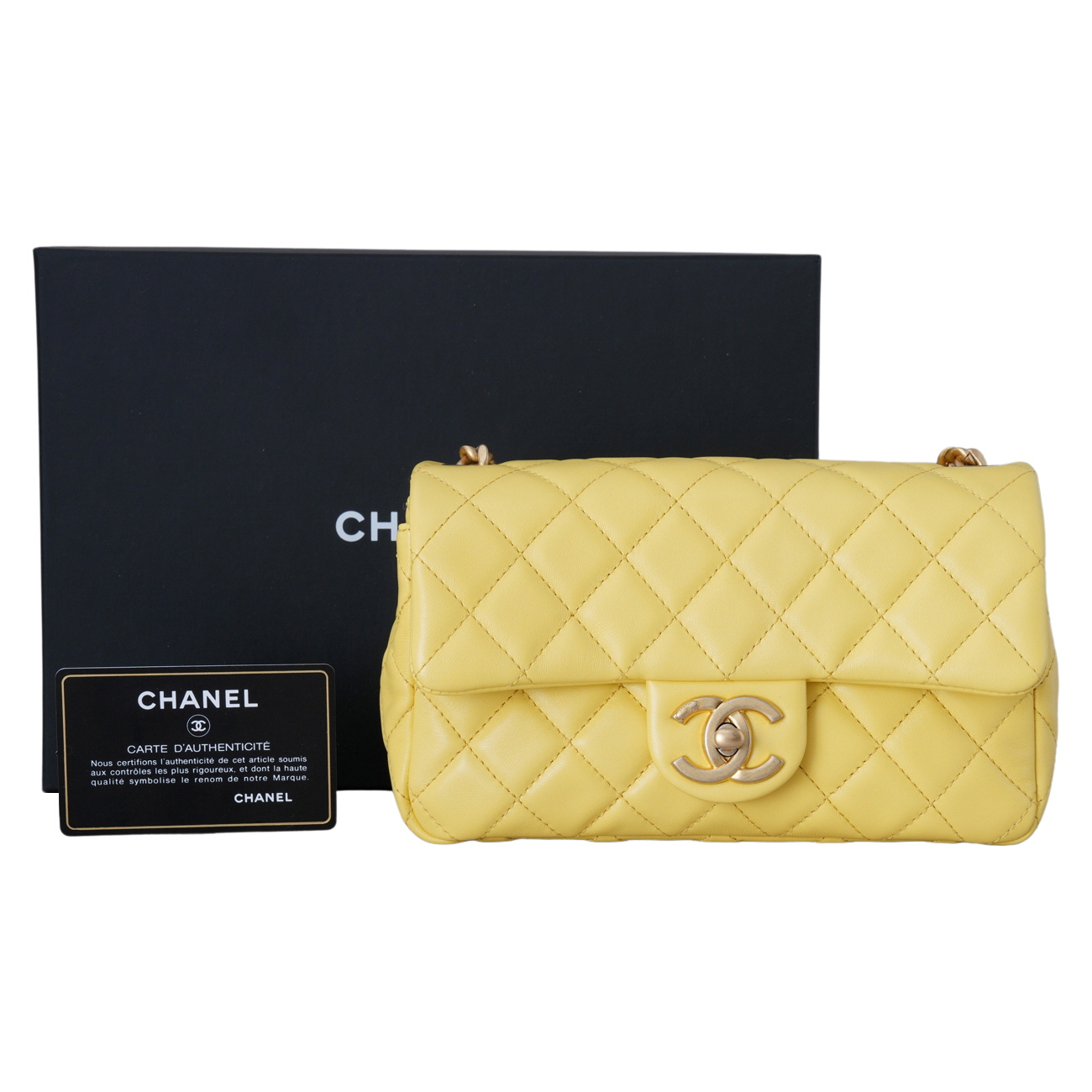 CHANEL(USED)샤넬 시즌 보석 스트랩 뉴미니백