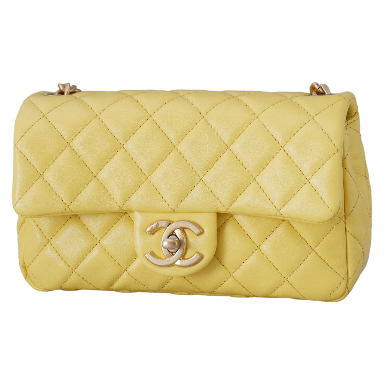 CHANEL(USED)샤넬 시즌 보석 스트랩 뉴미니백