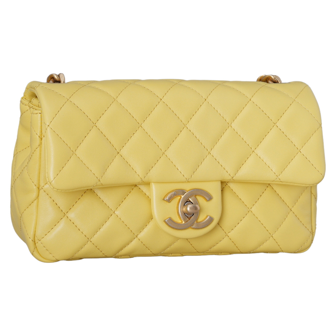 CHANEL(USED)샤넬 시즌 보석 스트랩 뉴미니백