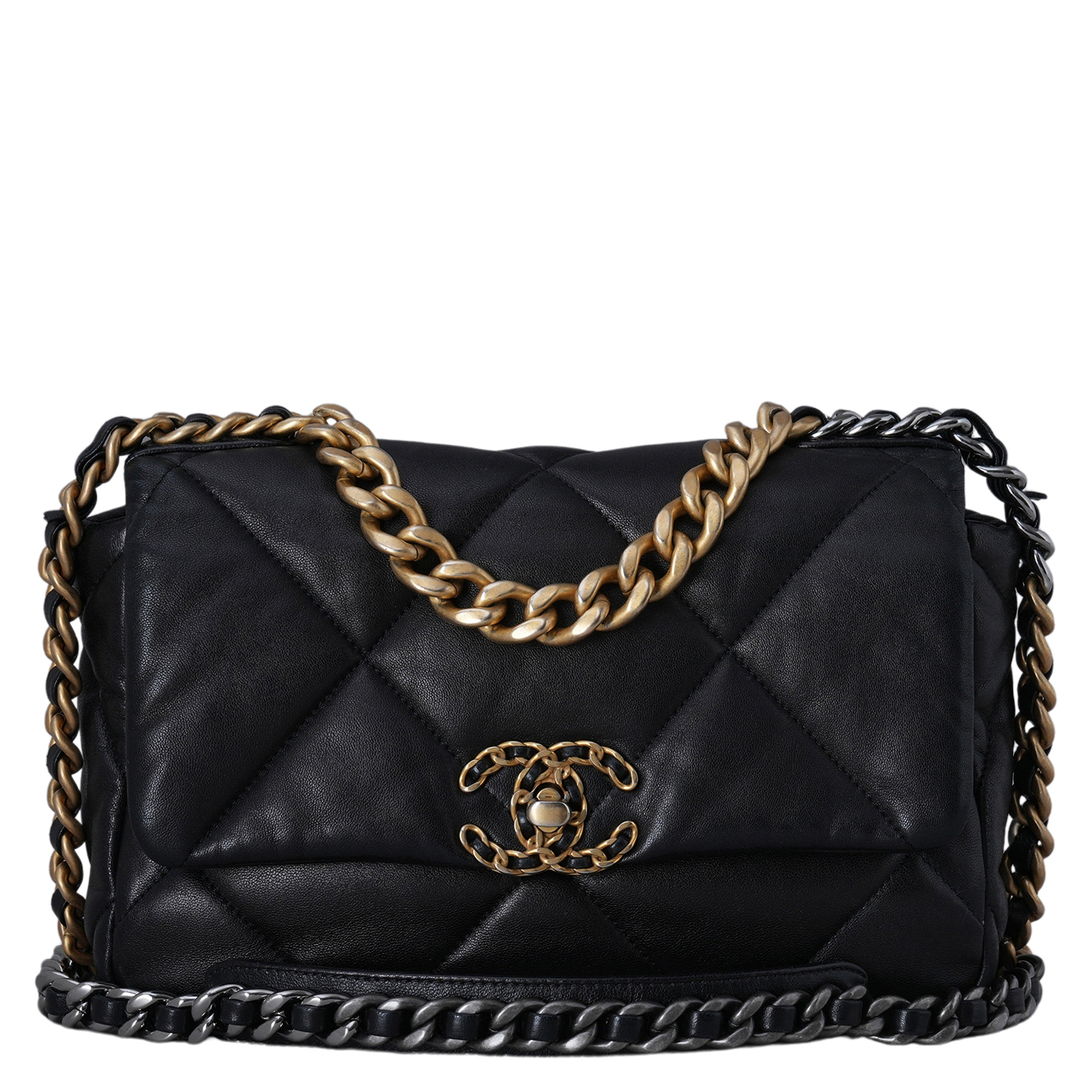 CHANEL(USED)샤넬 19백 미듐