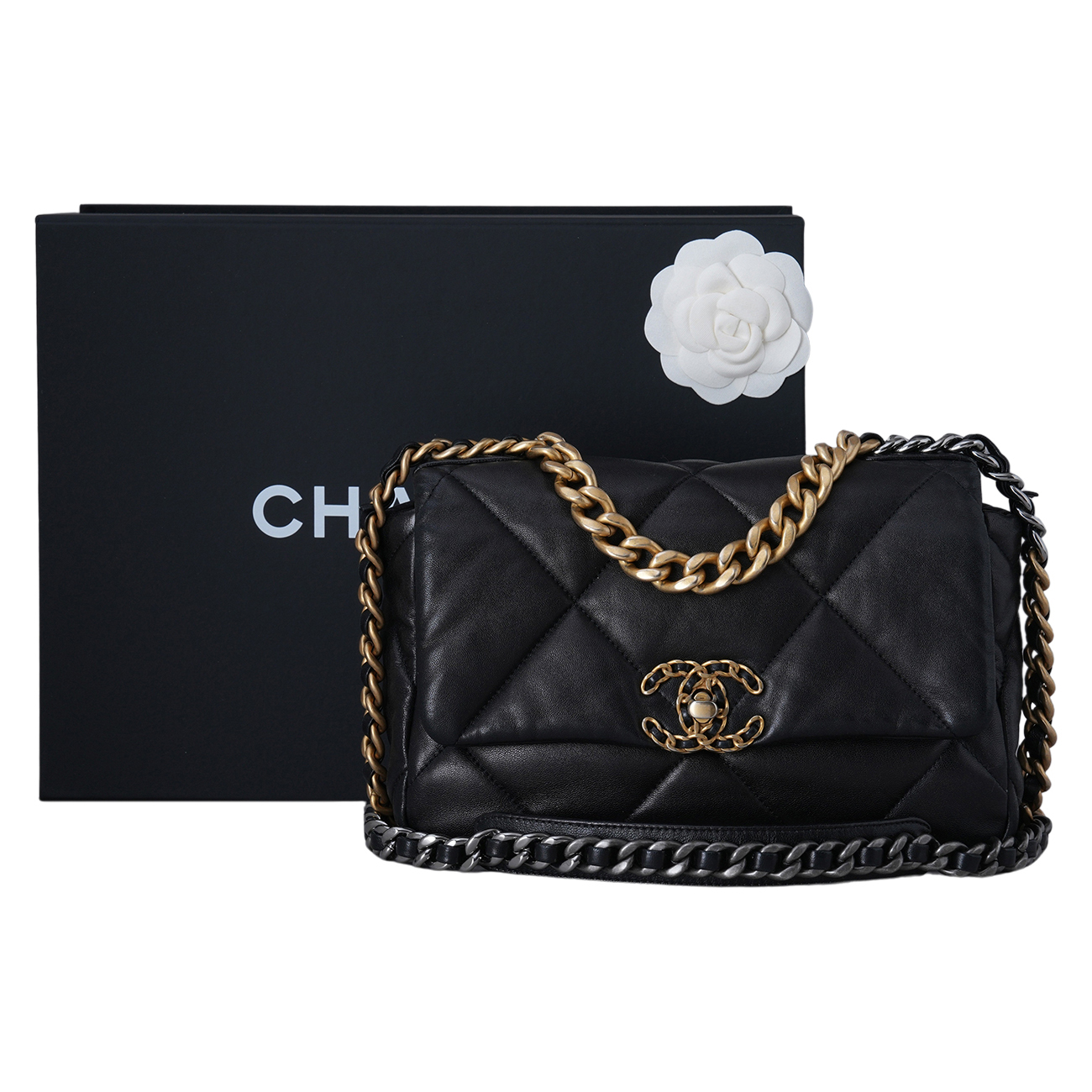 CHANEL(USED)샤넬 19백 미듐