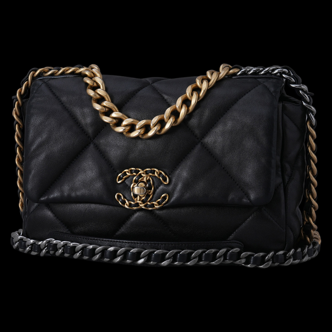 CHANEL(USED)샤넬 19백 미듐