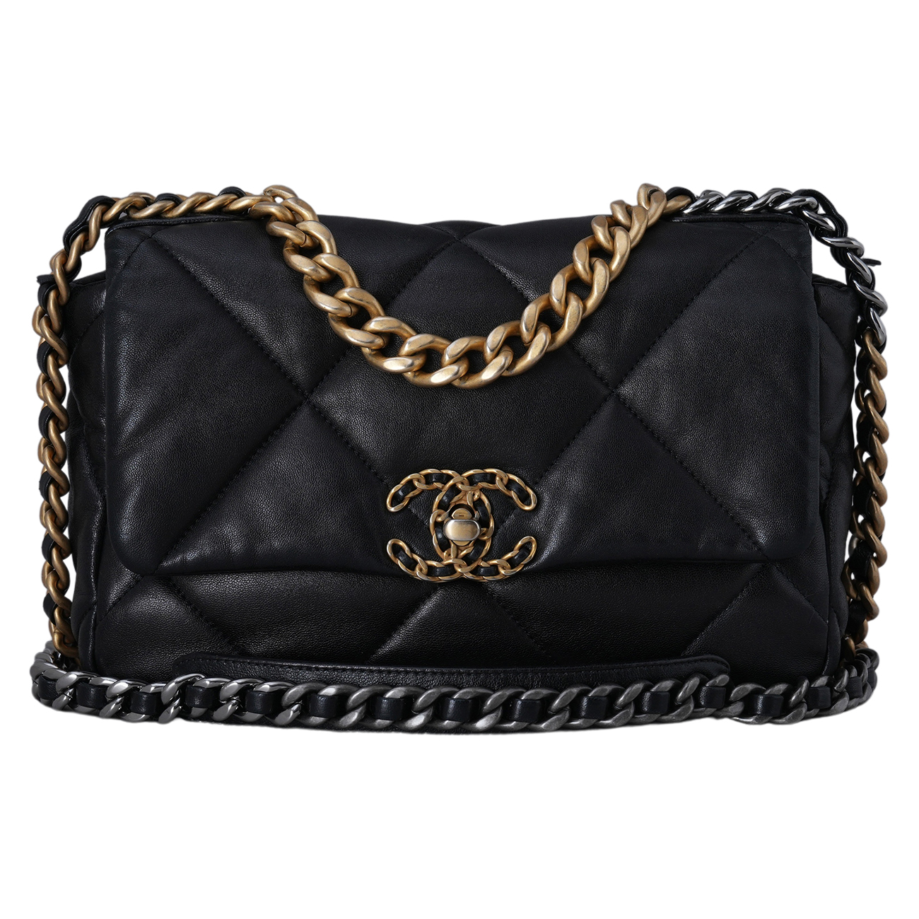 CHANEL(USED)샤넬 19백 미듐
