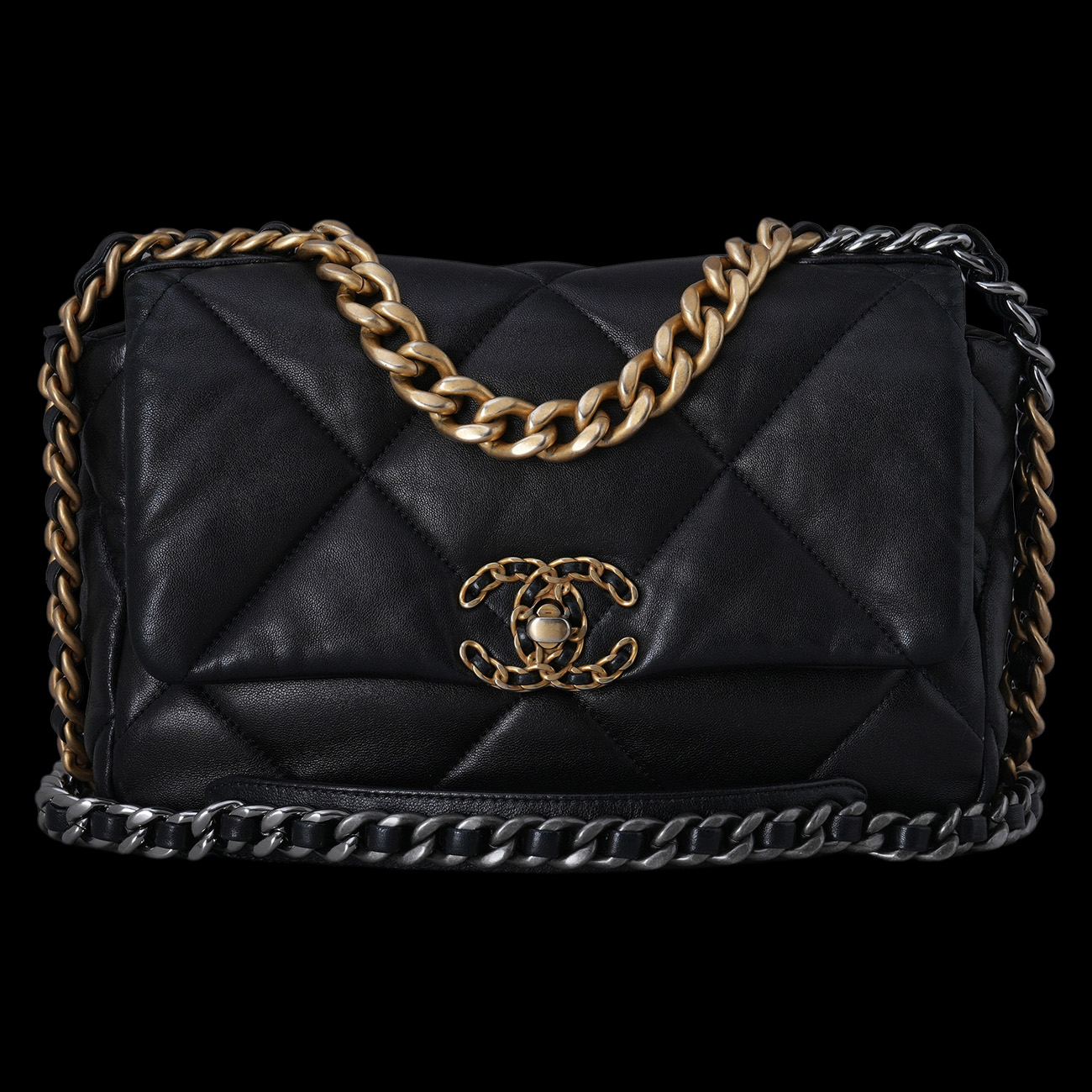 CHANEL(USED)샤넬 19백 미듐