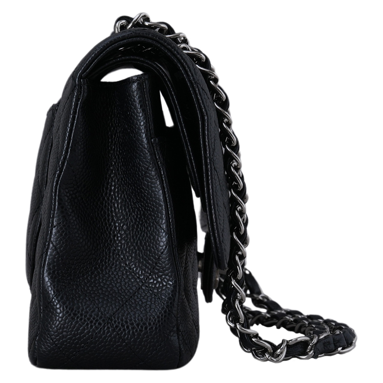 CHANEL(USED)샤넬 캐비어 클래식 미듐 플랩백