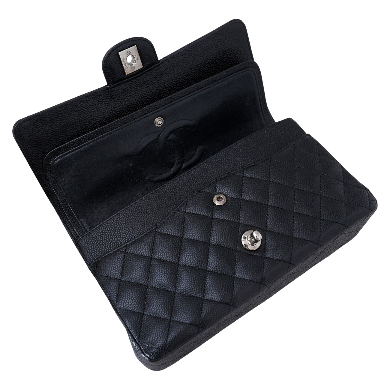 CHANEL(USED)샤넬 캐비어 클래식 미듐 플랩백