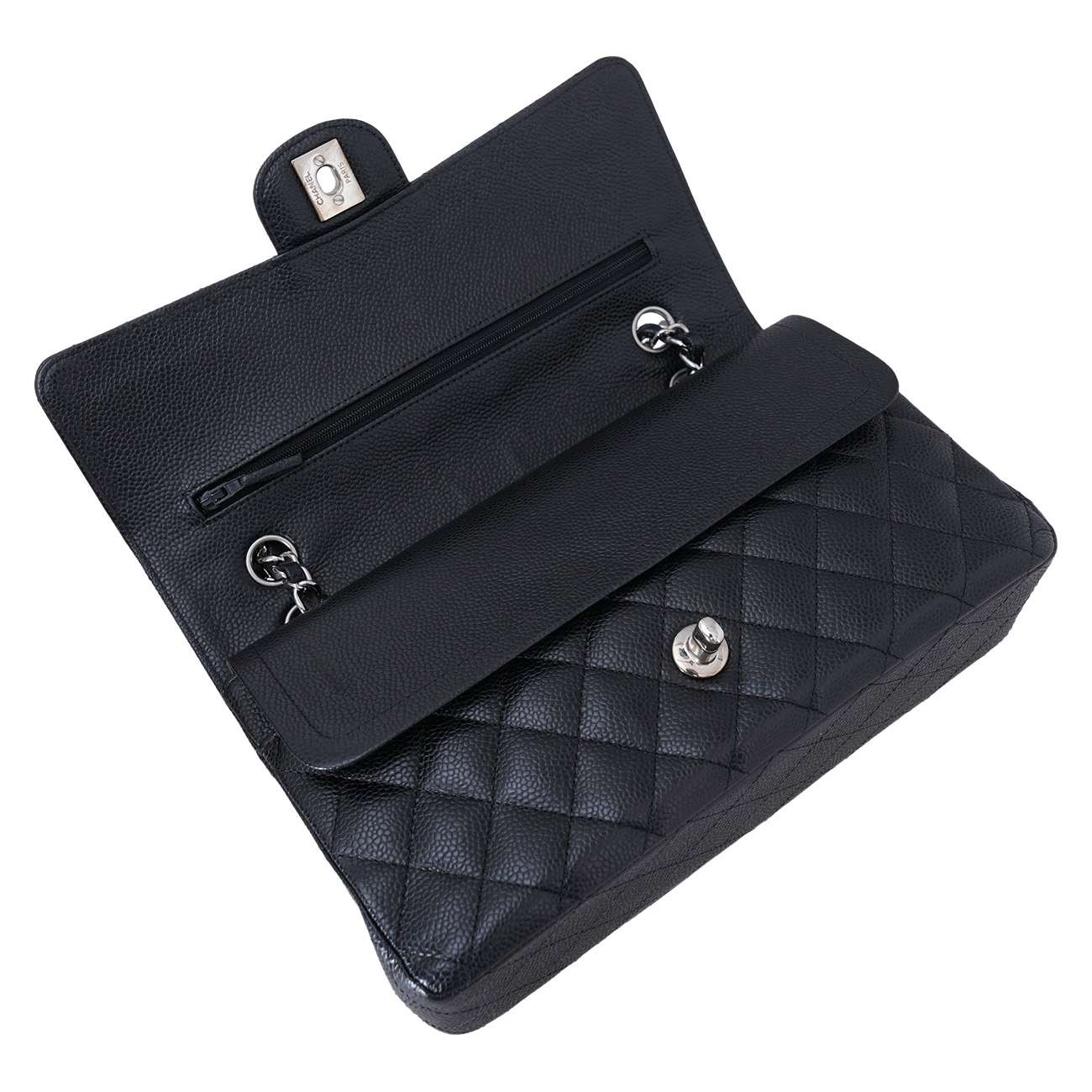 CHANEL(USED)샤넬 캐비어 클래식 미듐 플랩백