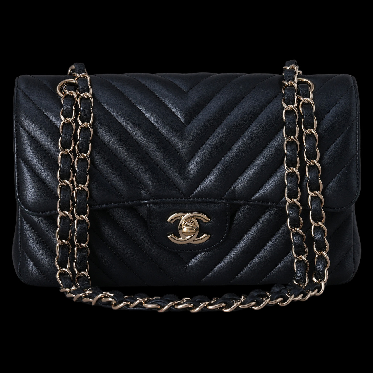 CHANEL(USED)샤넬 쉐브론 클래식 스몰 플랩백
