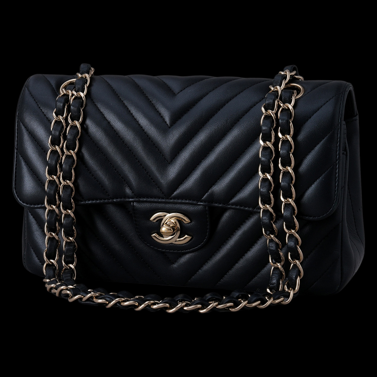 CHANEL(USED)샤넬 쉐브론 클래식 스몰 플랩백
