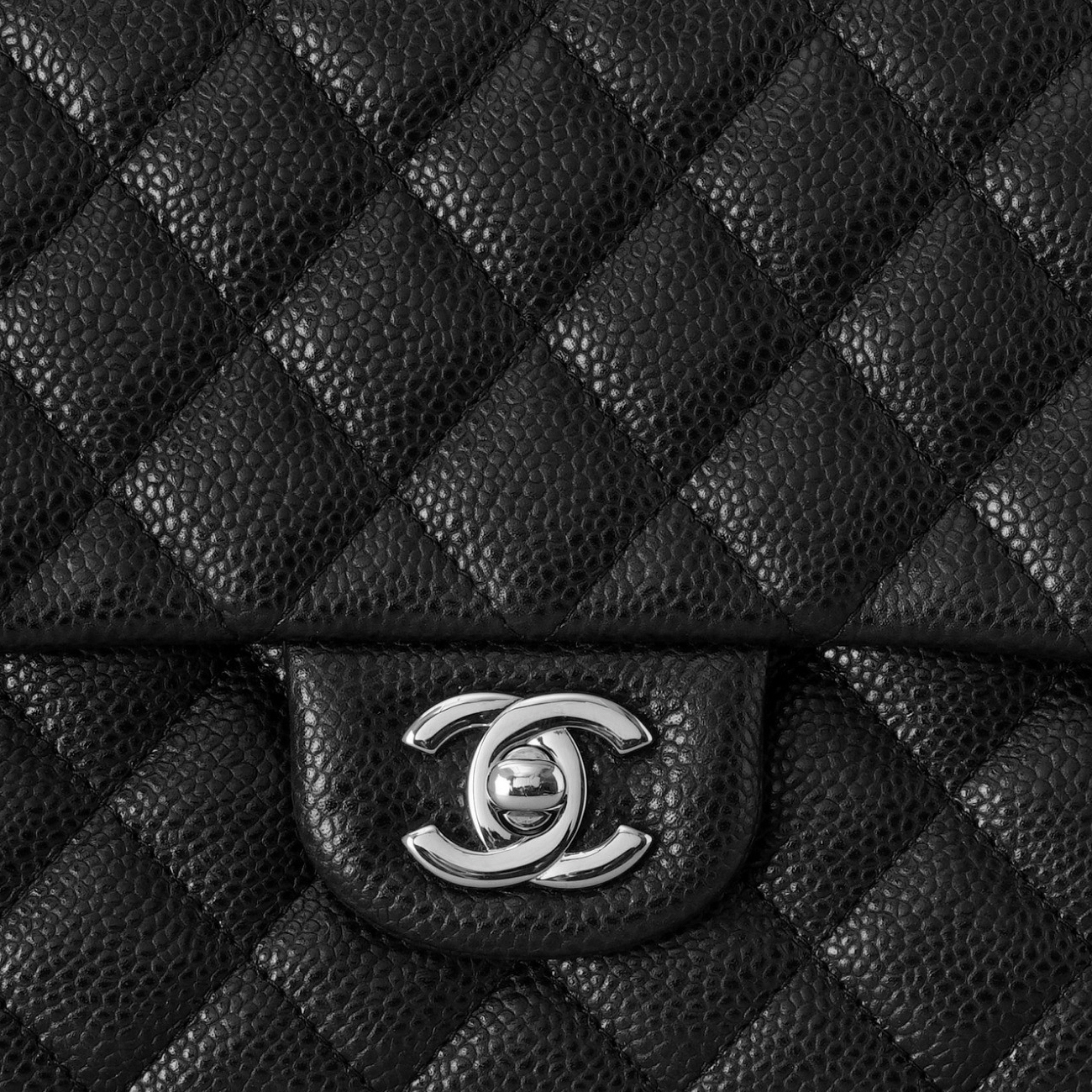 CHANEL(USED)샤넬 캐비어 클래식 플랩 클러치
