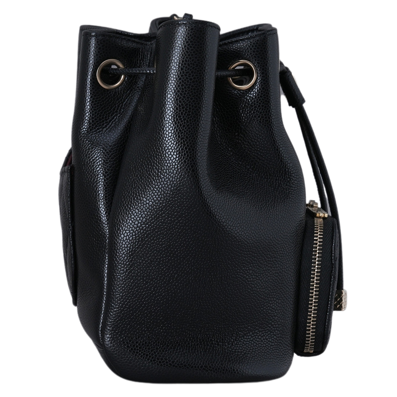 CHANEL(USED)샤넬 비지니스 어피니티 드로스트링 버킷백 블랙