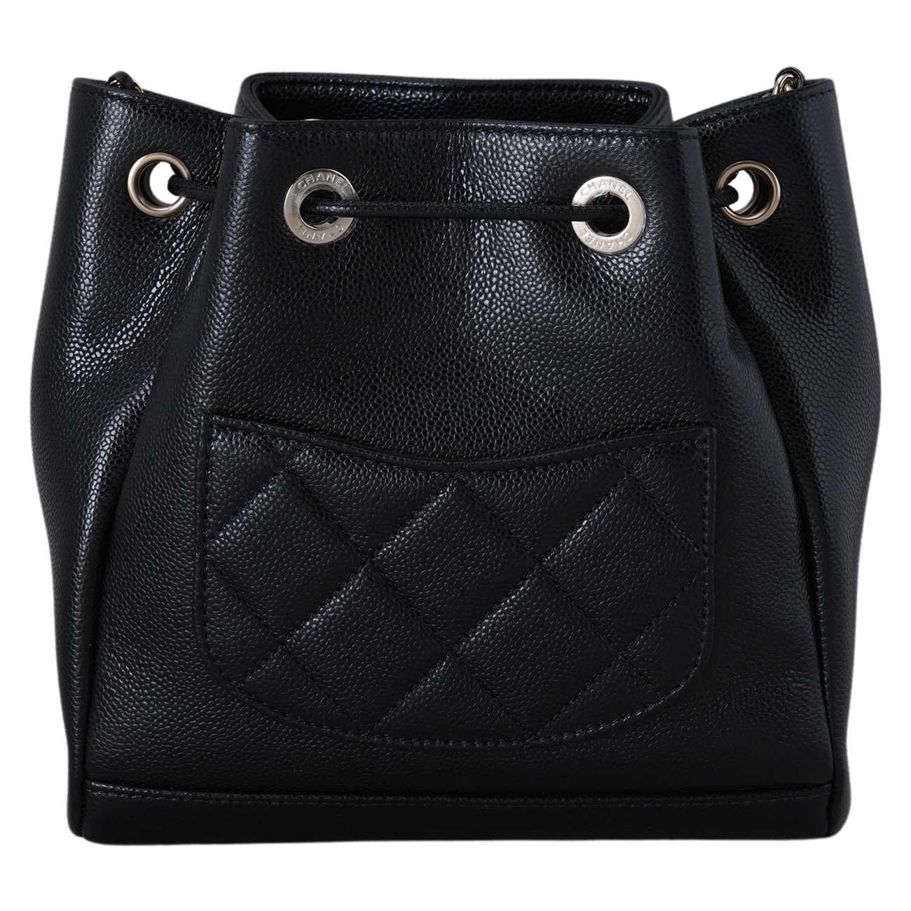 CHANEL(USED)샤넬 비지니스 어피니티 드로스트링 버킷백 블랙