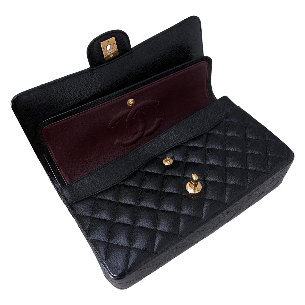 CHANEL(USED)샤넬 캐비어 클래식 미듐 플랩백