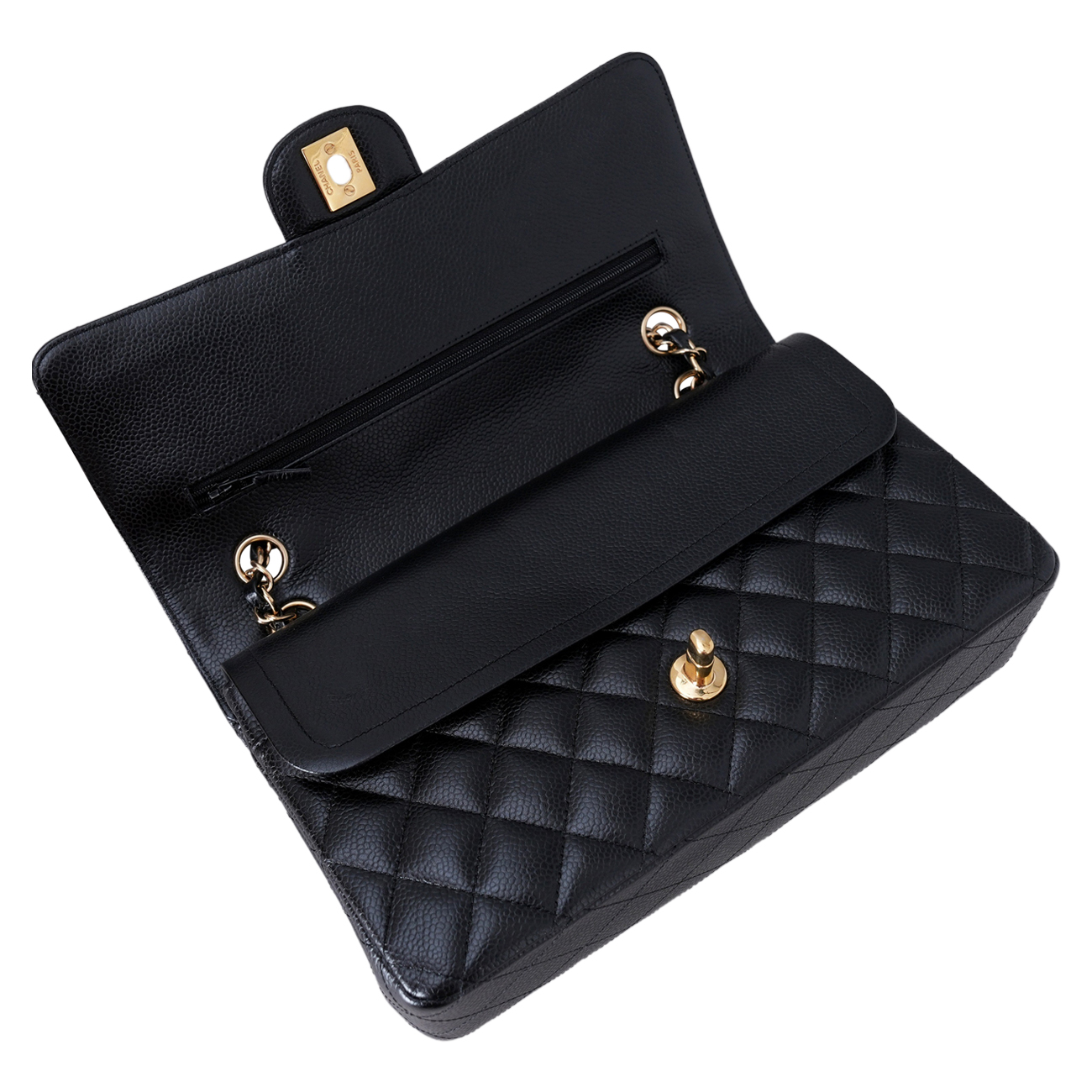 CHANEL(USED)샤넬 캐비어 클래식 미듐 플랩백