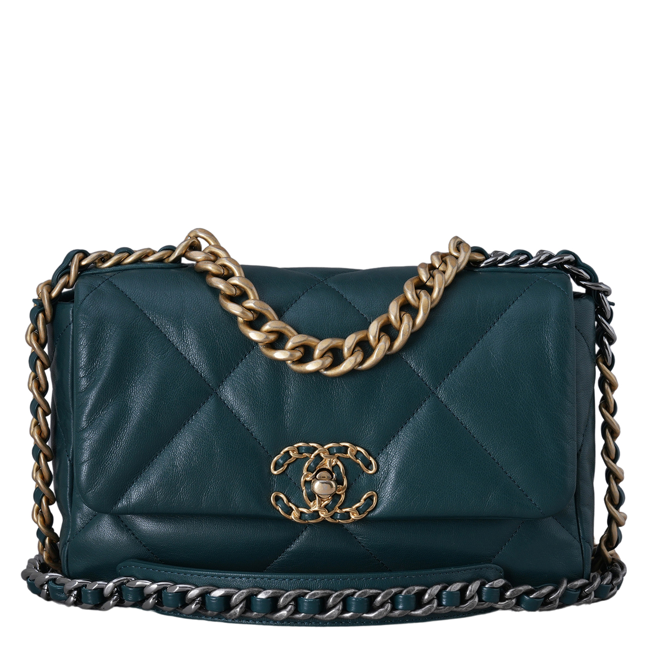 CHANEL(USED)샤넬 19백 미듐