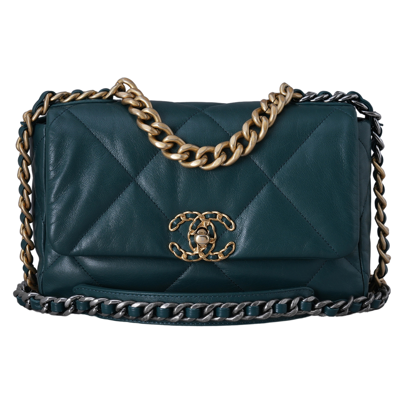 CHANEL(USED)샤넬 19백 미듐
