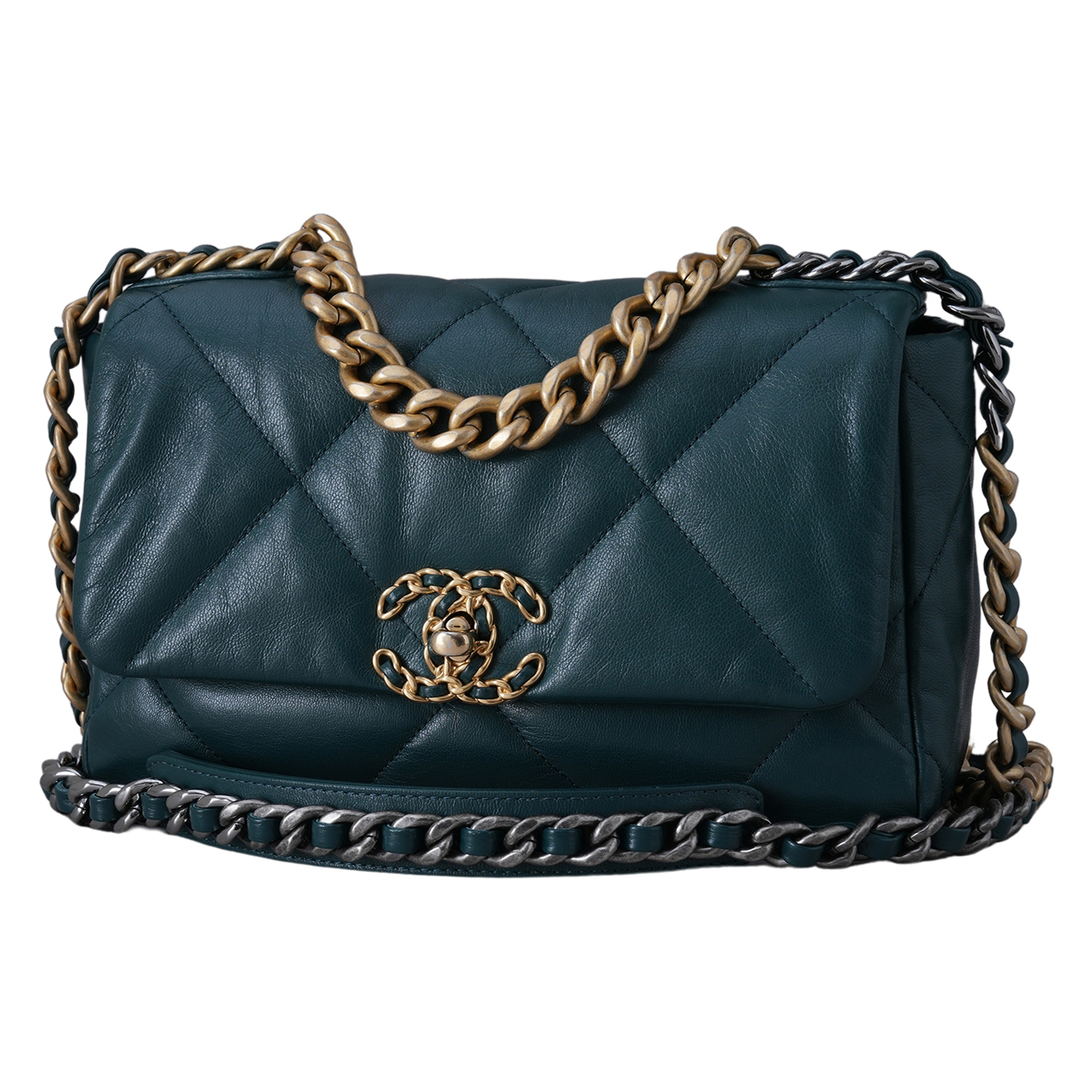 CHANEL(USED)샤넬 19백 미듐