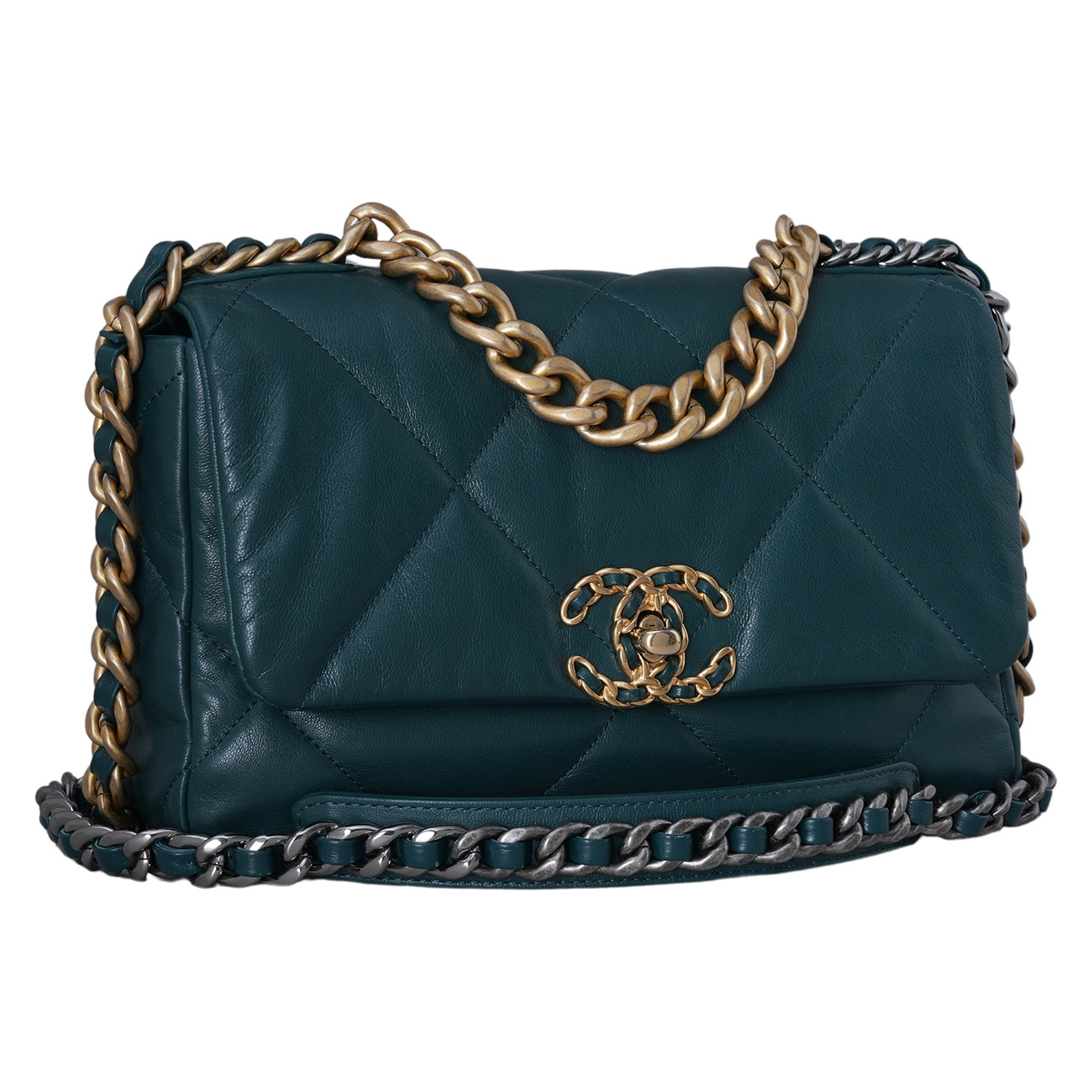CHANEL(USED)샤넬 19백 미듐
