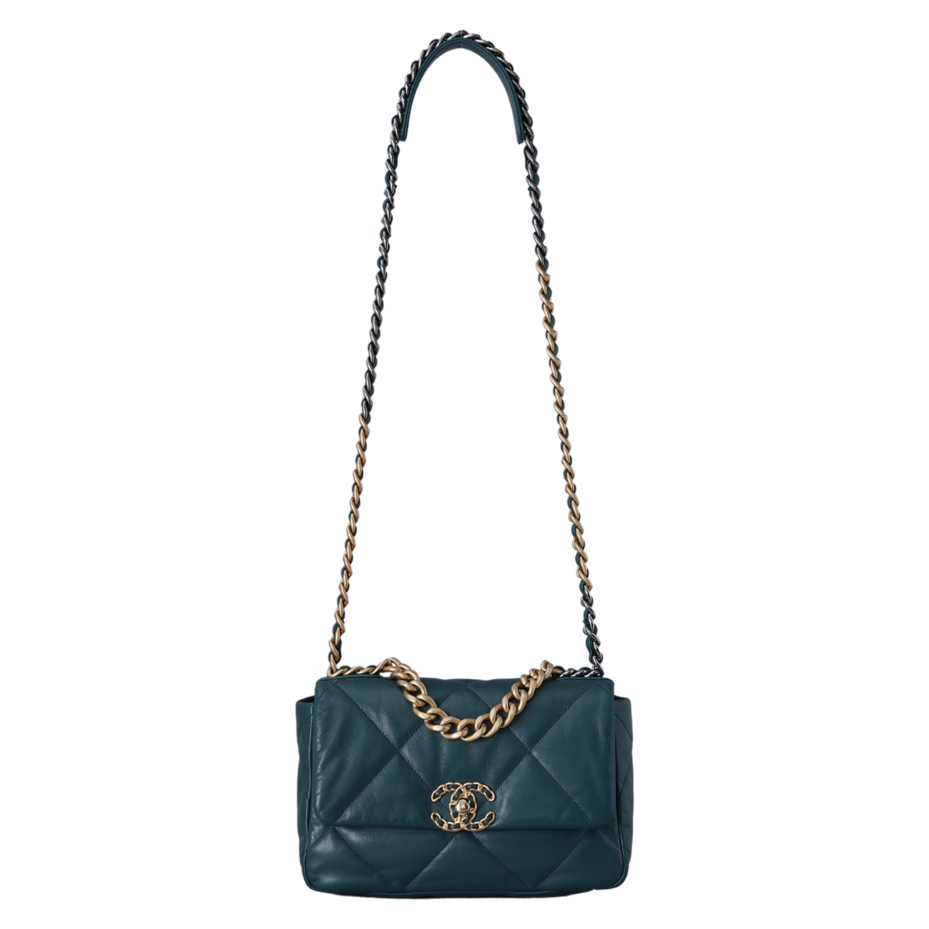 CHANEL(USED)샤넬 19백 미듐